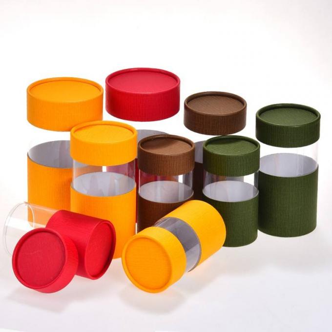 Caixa de cartão da bolha com janela clara, caixas de presente de janela de carimbo quentes do ODM 3