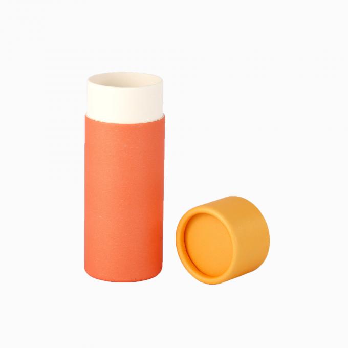 Impressão gravada recipientes de Debossed CMYK do cilindro do papel do produto comestível 3