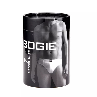 Embalagem de roupa íntima com impressão personalizada Tubo de papel Vestuário Contêiner de papelão