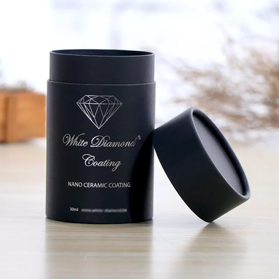 30ml perfumam o tubo do papel do cartão de Kraft que empacota o logotipo de carimbo quente