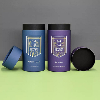 Tubos de empacotamento cosméticos impressos feitos sob encomenda Eco do cartão para o óleo essencial