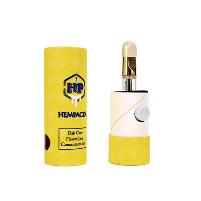 Tubo de papel biodegradável resistente a crianças para cartuchos Vape Embalagem à prova de crianças