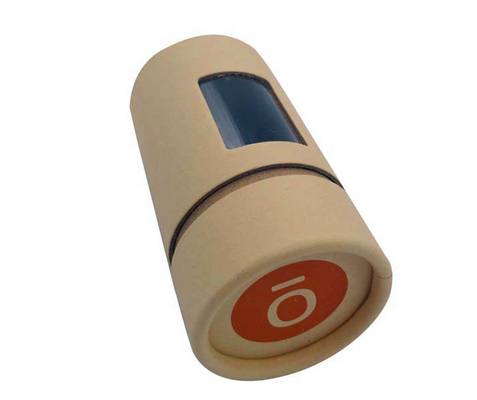 Tubo do papel de Flexo que empacota com janela, empacotamento claro da caixa de janela de 2mm