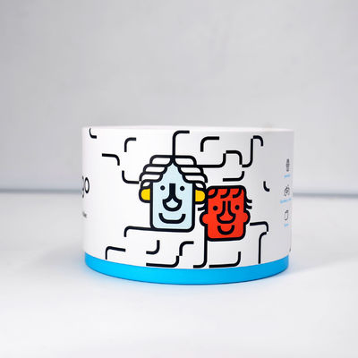 Cilindro redondo de impressão de embalagem de tubo de papel OEM para acessórios eletrônicos