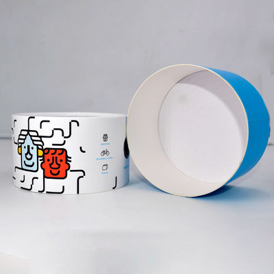 Cilindro redondo de impressão de embalagem de tubo de papel OEM para acessórios eletrônicos