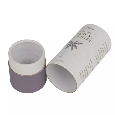 Tubo de papel de óleo essencial de 15 ml Cosmético Cosmético Recipiente Frasco Recipiente Embalagem