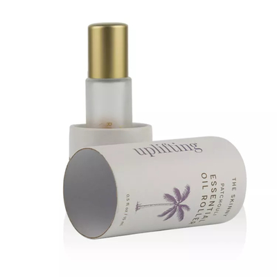 Tubo de papel de óleo essencial de 15 ml Cosmético Cosmético Recipiente Frasco Recipiente Embalagem