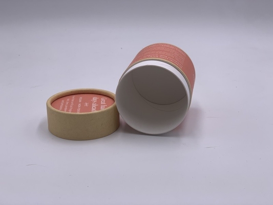 Tubo de papel kraft para shampoo, produto para cuidados com os cabelos, caixa de cosméticos, embalagem