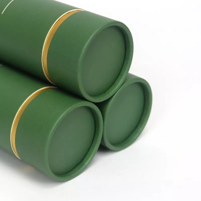Tubo de papel cosmético biodegradável que empacota para a garrafa de óleo essencial