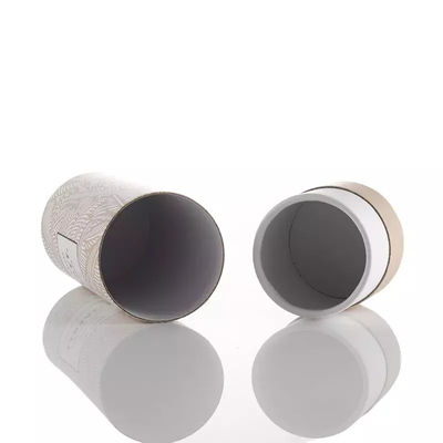 Embalagem de tubo cilíndrico de pasta de dente com impressão de caixas de embalagem redondas para cuidados pessoais cosméticos