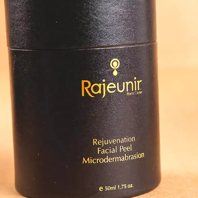 Tubos de embalagem de papelão para cuidados com a pele ODM para peeling facial