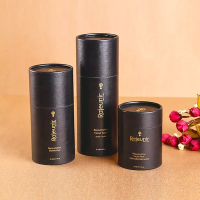 Tubos de embalagem de papelão para cuidados com a pele ODM para peeling facial