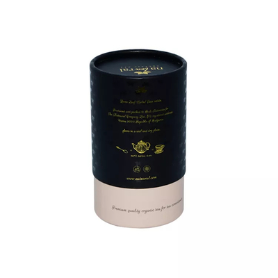 Do tubo amigável do cilindro do produto comestível de Eco café de empacotamento do chá com folha de alumínio