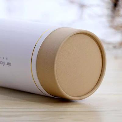 Tubo amigável feito sob encomenda do papel dos cuidados com a pele de Eco que empacota os tubos cosméticos do papel de embalagem do perfume