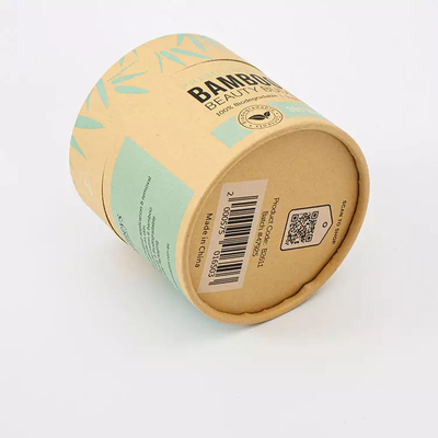 Tubos vazios biodegradáveis do papel de embalagem do cilindro para os tubos de empacotamento do papel cosmético do chá