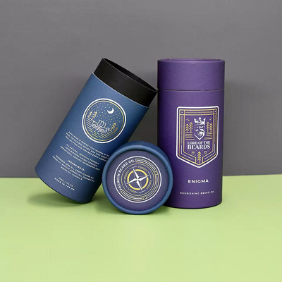 Tubos de empacotamento cosméticos impressos feitos sob encomenda Eco do cartão para o óleo essencial