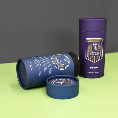 Tubos de empacotamento cosméticos impressos feitos sob encomenda Eco do cartão para o óleo essencial