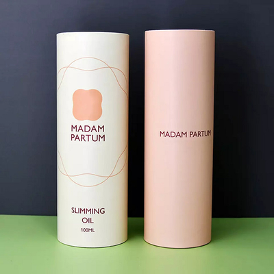 Recipiente cosmético amigável do tubo do papel de óleo essencial de Eco para o perfume