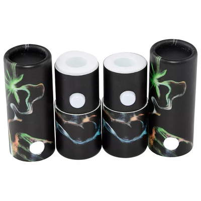 Imprimindo os tubos de Vape do cartão com o recipiente de empacotamento resistente da criança do fechamento da prova da criança
