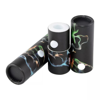 Imprimindo os tubos de Vape do cartão com o recipiente de empacotamento resistente da criança do fechamento da prova da criança