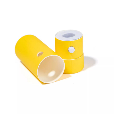 Tubo de papel resistente do cartucho da criança feita sob encomenda com o botão de fechamento da segurança