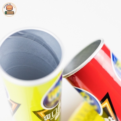 O CCC aprovou o costume reciclado do ODM PMS do empacotamento de alimento do tubo do papel do cartão