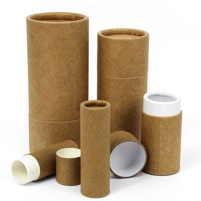 Caixa feita sob encomenda redonda do chá que empacota Matt Laminated Debossed UVcoated