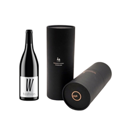 Envernizamento amigável do resíduo metálico de Eco das caixas de presente da garrafa de vinho do Natal de UVprinted