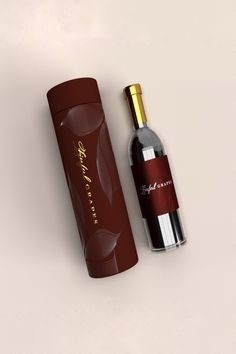 Tubo Hotstamping do vinho do cartão do licor para o empacotamento da garrafa de vidro