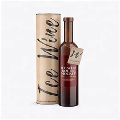 Tubo Hotstamping do vinho do cartão do licor para o empacotamento da garrafa de vidro