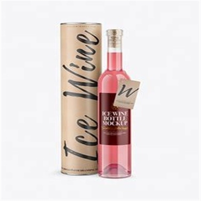 Tubo Hotstamping do vinho do cartão do licor para o empacotamento da garrafa de vidro