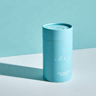 Tubo de papel cosmético gravado que empacota, caixas de empacotamento cosméticas feitas sob encomenda de CMKY