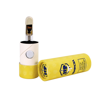 Tubo de papel biodegradável resistente a crianças para cartuchos Vape Embalagem à prova de crianças