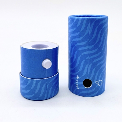 Tubo de papel resistente da criança de Preroll, caixa de papel da bolha PMS com fechamento