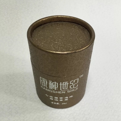 Papel Compostable que empacota, recipientes de papel do ODM do desodorizante do Silkscreen