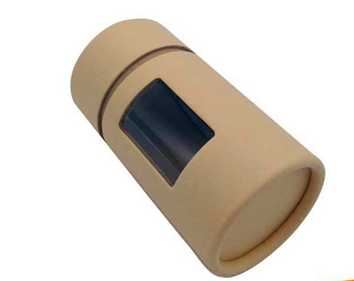 Tubo do papel de Flexo que empacota com janela, empacotamento claro da caixa de janela de 2mm