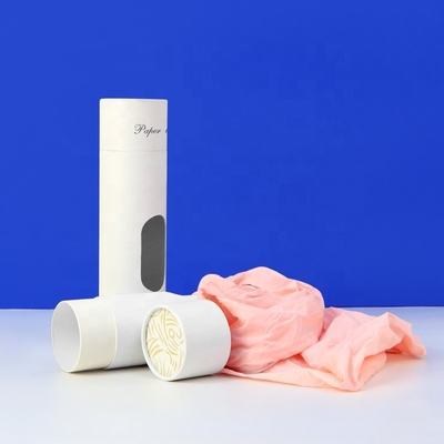Embalagem de tubo de papel para fronha Cilindro oco para embalagem de roupas de vestuário