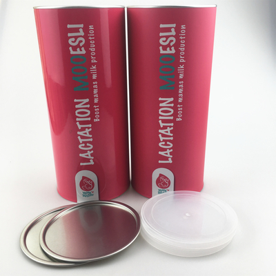 latas compostas de papel de 46mm, recipientes do cilindro do papel de Antimoisture